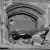 Demolished School Entrance